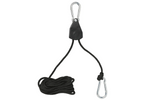 Juego de dos cabrestantes de cable ProPlus 320054, polipasto de cable con trinquete, 2,5 m, 68 kg