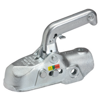 Enganche de bola WINTERHOFF WW 350-RB-K1414 para remolque de 3500 kg con barra de tiro de tubo de 50 mm, hierro fundido.