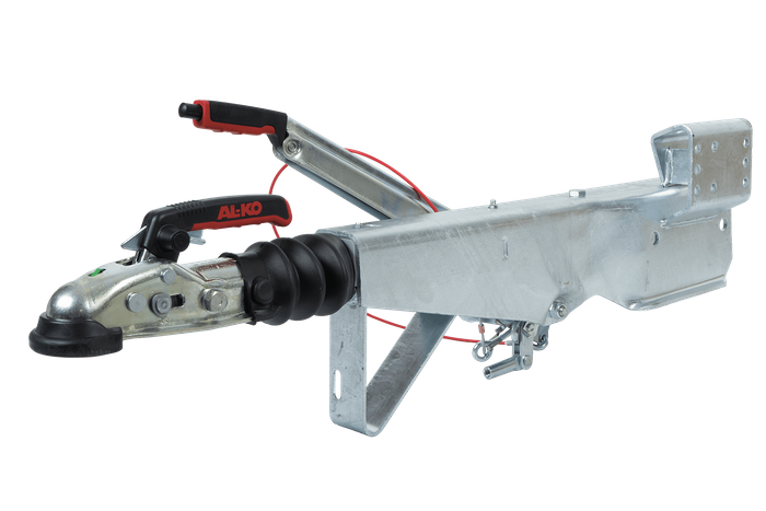 Dispositivo de inercia AL-KO 251S con enganche AK270 para remolque de 2600 kg con lanza cuadrada