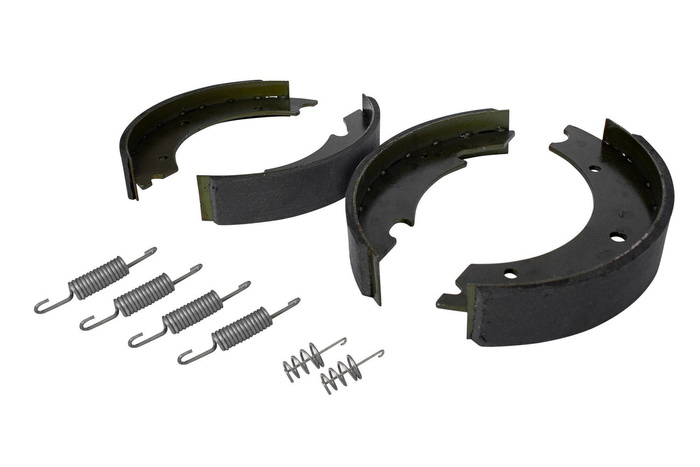 Zapatas de freno para ejes KNOTT 250x40 con un completo de muelles UNITRAILER