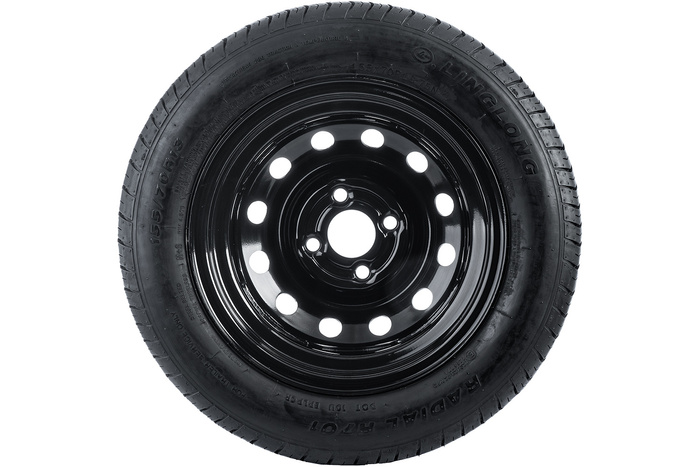 Rueda de remolque NEUMÁTICO LINGLONG 155/70 R13 75N LLANTA UNITRAILER negro 4Jx13"H2 4x100 ET:30