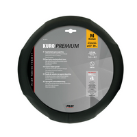 Funda de volante LAMPA KURO 37-39cm negra 