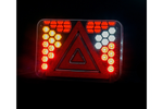 Luces traseras HORPOL LZD 3215+3216, cable de 2 m, 7 funciones, izquierda+derecha