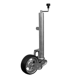 Rueda jockey automática UNITRAILER con manivela 500 kg 60 mm 660-904 mm