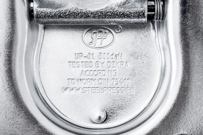 STEELPRESS UP-01 soporte de suelo empotrado, enganche de montaje de carga de remolque