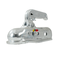 Enganche de bola STEELPRESS BC-1700A para remolque de 1700 kg con barra de tiro tubular de 45 mm