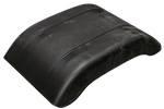Guardabarros de media caña para remolque DOMAR D10224, paso de rueda de 370/240 mm