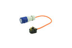 Adaptador con enchufe británico y toma CEE de 16 A ProPlus 373522, cable de 40 cm