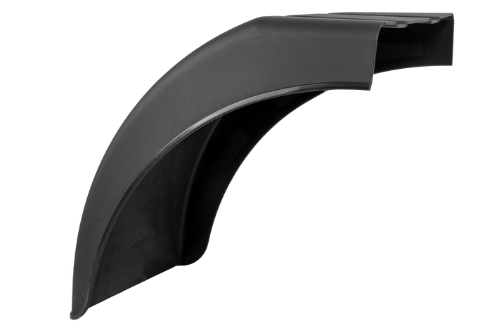 Guardabarros derecho para remolque DOMAR DR1014002, paso de rueda de 400/240 mm