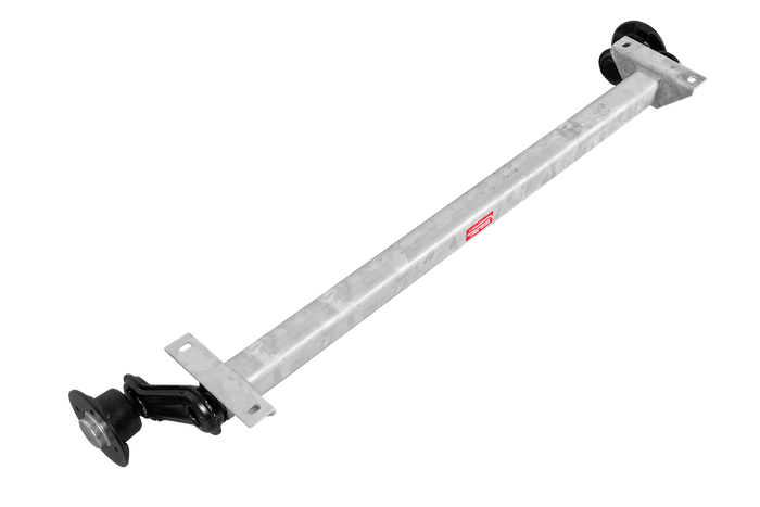 KNOTT VG7-L eje sin freno para remolque 750kg 1130mm 1430mm 4x100