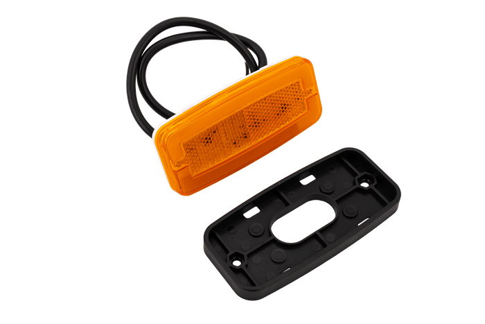 Lámpara de señalización LED HORPOL LD 2762, naranja, universal