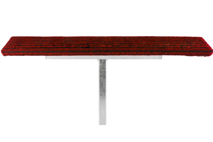 Soporte lateral plano UNITRAILER, longitud 59 cm, altura 8 cm, para remolque de barco