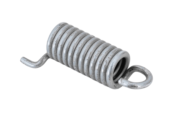 Muelle tensor automático reversible AL-KO derecho para sistema de freno tipo 1637E/P