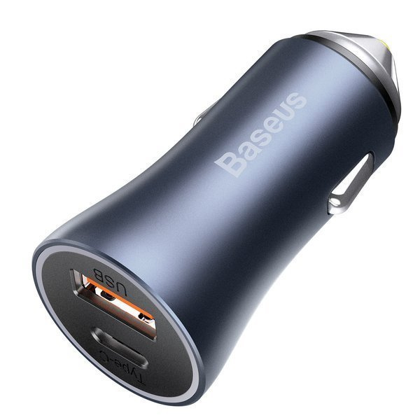 Cargador de coche BASEUS Golden Pro 2xUSB de 40 W + cable USB