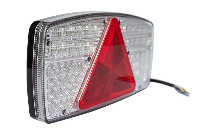 ASPÖCK 41-131 Luz trasera LED, 7 funciones, izquierda