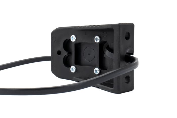 Lámpara de señalización LED DOBPLAST DPT15, naranja, universal, con soporte