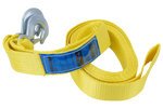 Cuerda de remolque con ganchos UNITRAILER correa de remolque 5m/50mm/4t amarilla