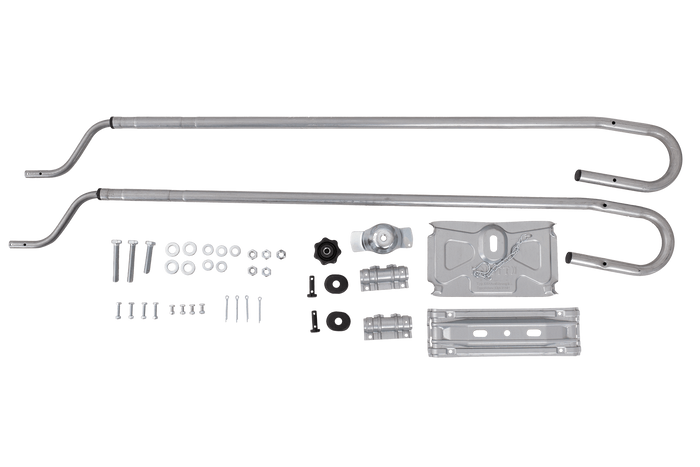 Soporte para rueda de repuesto KNOTT, soporte para rueda de caravana de 1200-1500 mm