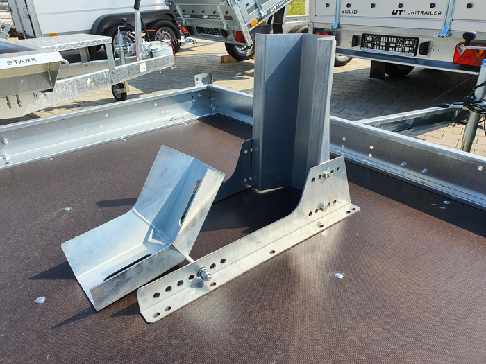 Cuña para rueda delantera de moto