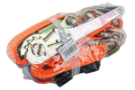 Correa de transporte de 3 puntos con tensor para remolque UNITRAILER 3m/50mm/4t naranja