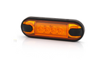 Luz de posición naranja HORPOL LD 3211 LED delgada universal