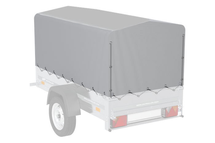 Funda bastidor h-800 lona UNITRAILER para remolque 200x106cm GARDEN 200 KIPP