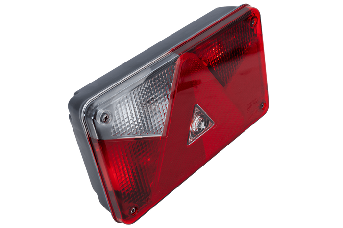 ASPÖCK Luz trasera Multipoint V, 7 funciones, izquierda