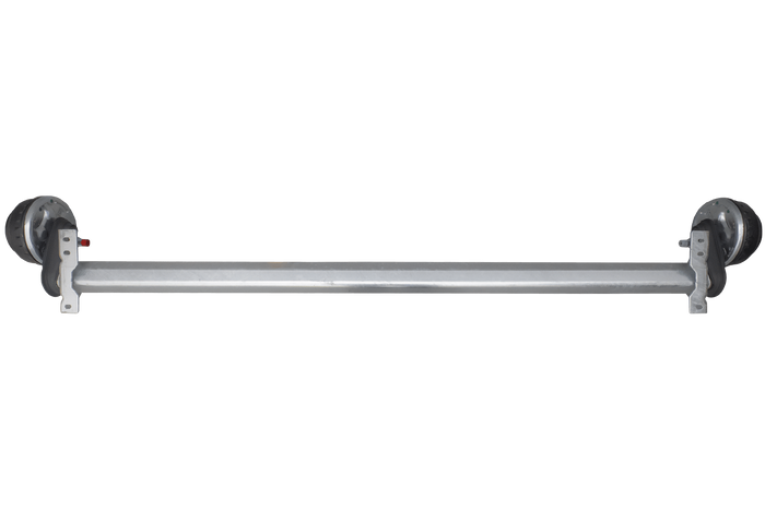 AL-KO COMPACT eje frenado para remolque / grúa 1350kg 1900mm 2350mm 5x112