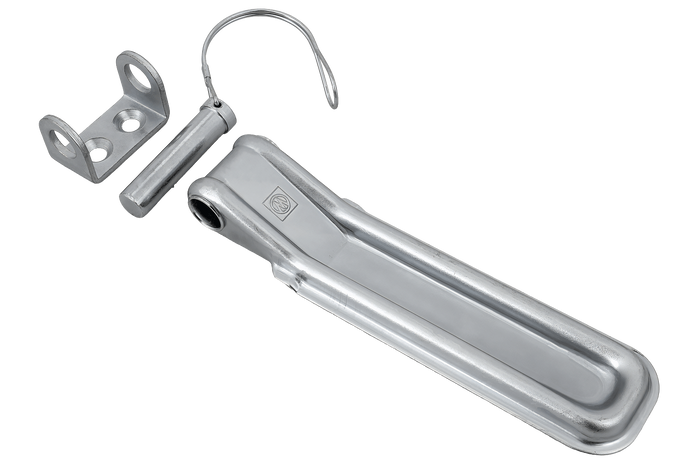 Bisagra lateral con manija y perno WINTERHOFF BSCH 10-17-220+BSCHG 10-17-B+BSCHG 10-17-B montaje lateral de remolque completo