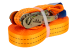 Correa de amarre UNITRAILER de 10 m/35 mm/2 t de color naranja con tensor