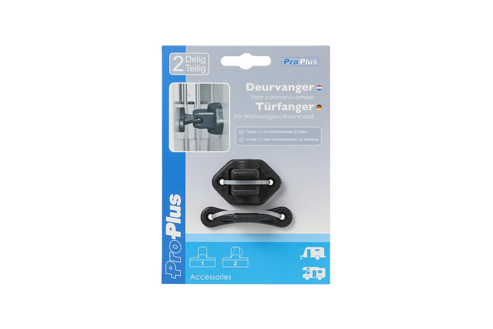 Pestillo para puerta de caravana ProPlus 362622PMBK, manija de sujeción de puerta negra