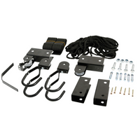 Soporte de almacenamiento de techo LAMP Garage Lift sistema suspendido 45 kg