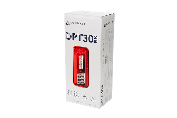 Piloto trasero LED DOBPLAST DPT30 6 funciones izquierda