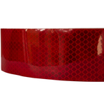 Cinta reflecante contorneada roja - 1 metro