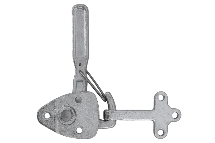 Enganche lateral derecho con cierre lateral completo del remolque WINTERHOFF WV 10-R + WVG 10-A