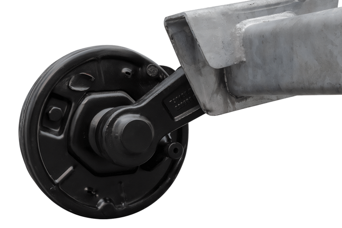 KNOTT VGB13 eje frenado para remolque / grúa 1350kg 1400mm 1850mm 5x112