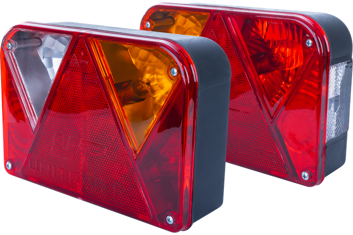 Luces traseras DOBPLAST DPT35 + arnés MANTES 4m 7PIN