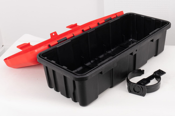 Caja para extintor de incendios OUTLET 6/9 kg DAKEN 82130 REGON 715 x 335 x 240 mm roja