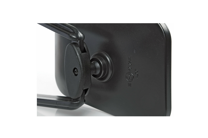 Espejo de remolque universal LAMP con lente plana y convexa