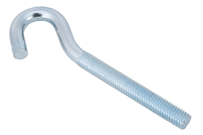 Gancho de construcción DROMET HZ M8x100 con extremo abierto (curvado)