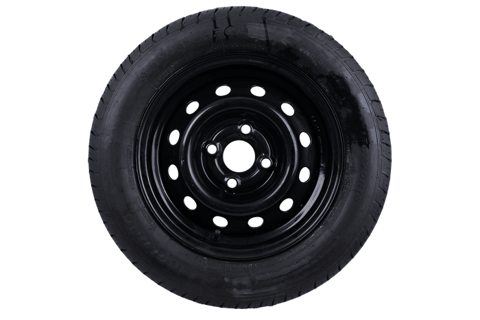 OUTLET Rueda de remolque NEUMÁTICO LINGLONG 155/70 R13 75N LLANTA UNITRAILER negro 4Jx13" 4x100 ET:30