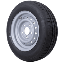 OUTLET Rueda de remolque reforzada NEUMÁTICO KENDA 155/70 R12C 104/102N LLANTA STARCO 4.5Jx12"H2 5x112 ET:20