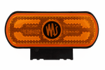 Luz de posición LED WAŚ W240 1598, naranja, universal, con soporte