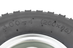 Rueda de repuesto para rueda jockey KNOTT 403680.001, neumática, 260x85mm