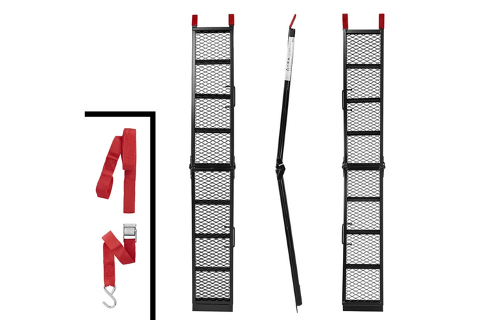 Rampa plegable ProPlus 390094 para remolque de 203 cm y 340 kg.