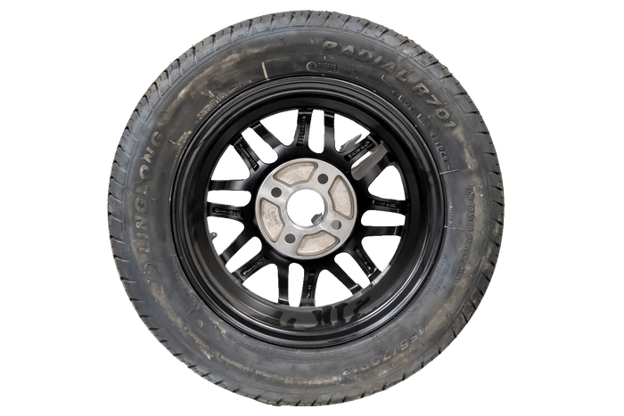 OUTLET Rueda de remolque LINGLONG TIRE 155/70 R13 75N ALU RIM UNITRAILER 4Jx13" 4x100 ET:30