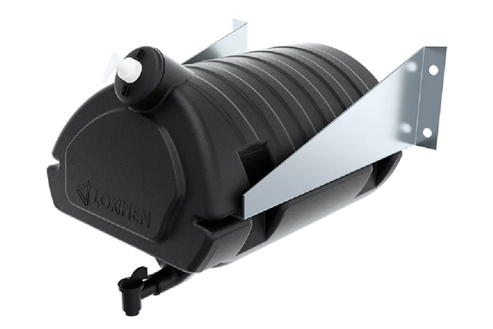 Tanque de agua de 30 l con asas LOKHEN set para remolque de autobús con dispensador de jabón