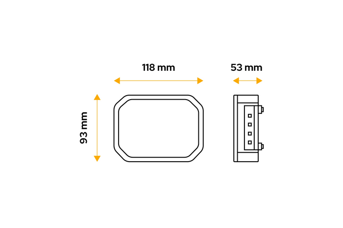 TT TECHNOLOGY TT.12018L+TT.12018P Luces traseras LED 4 funciones izquierda+derecha