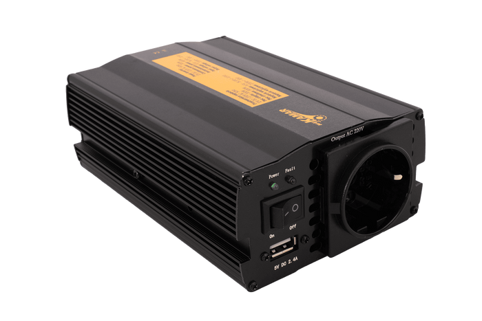 Convertidor de voltaje 12V/230V (300/600W) KAMAR E1922