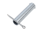 KNOTT 406699.001 Eje de rueda de soporte, buje 93x20mm